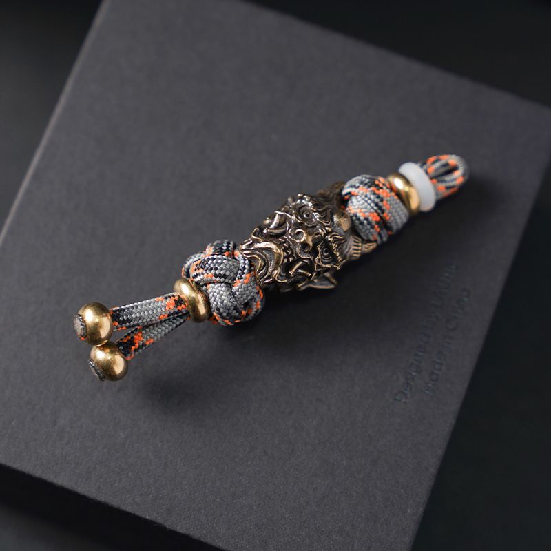 Prajna brass pendant