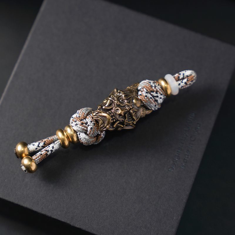 Prajna brass pendant