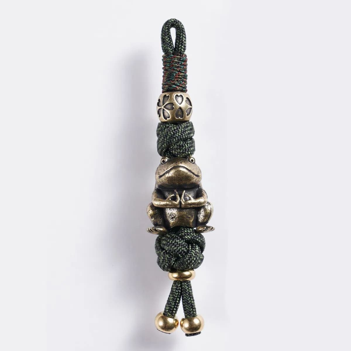 Handmade Frog Paracord Pendant