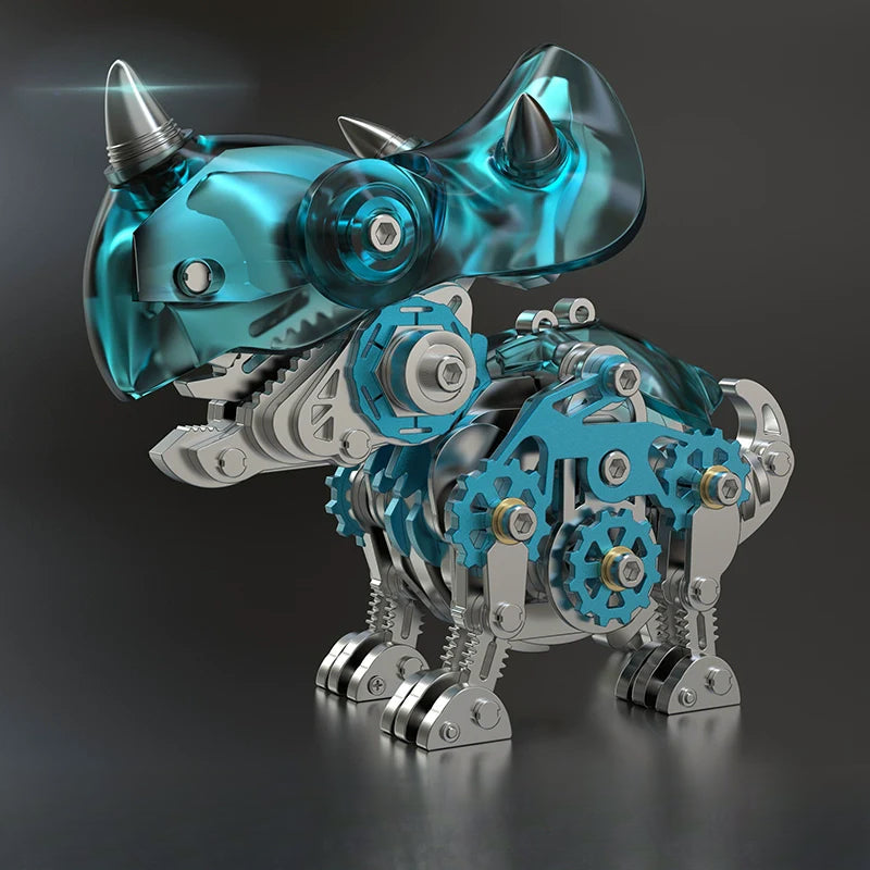 Mechanical Dinosaur 3D Metal Puzzle Kit