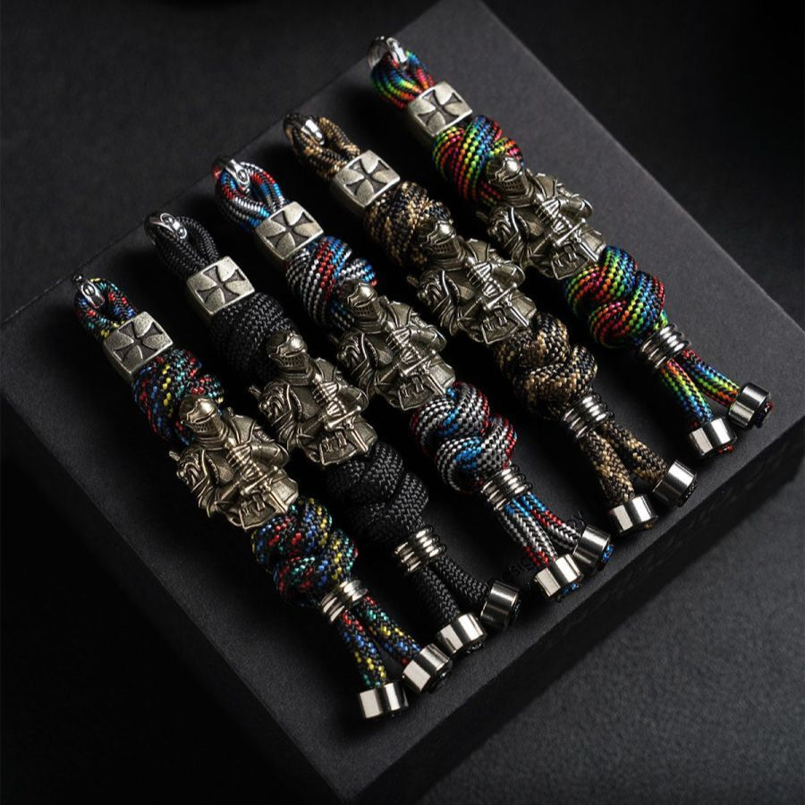 Handmade Knight Paracord Pendant