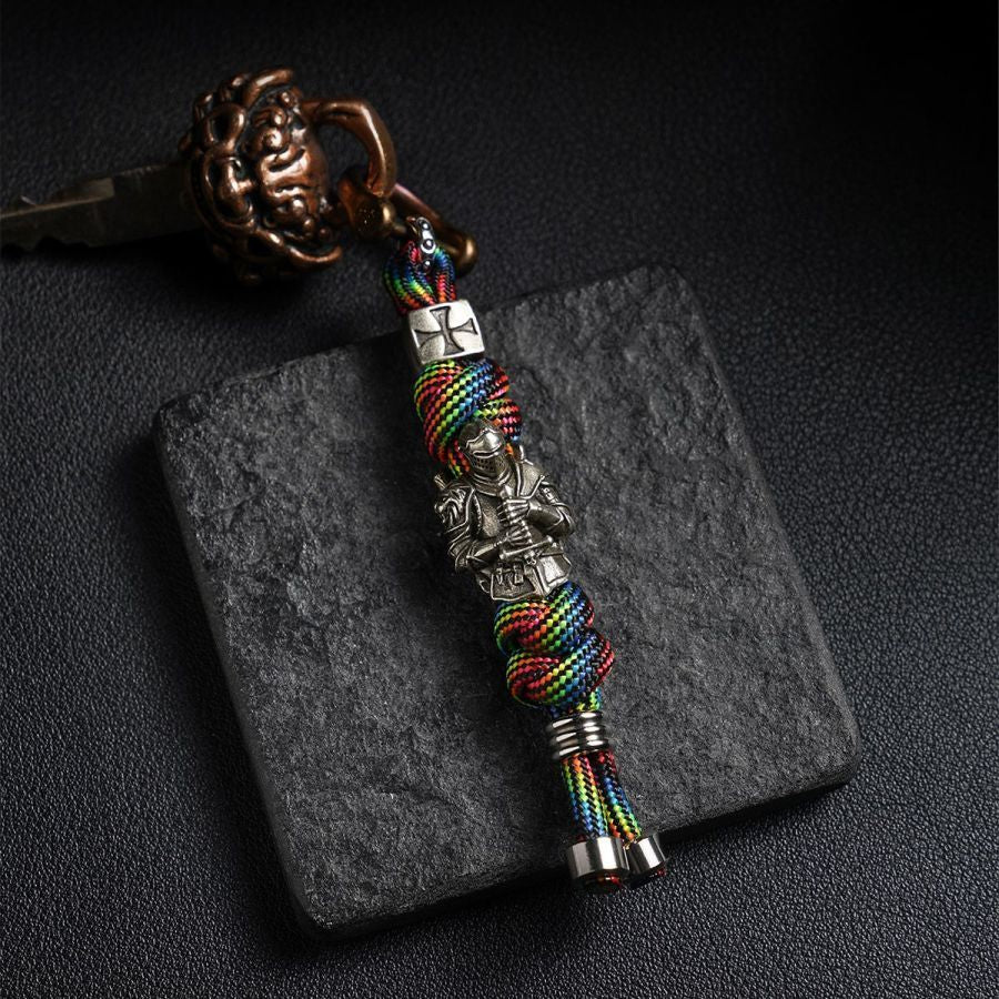 Handmade Knight Paracord Pendant