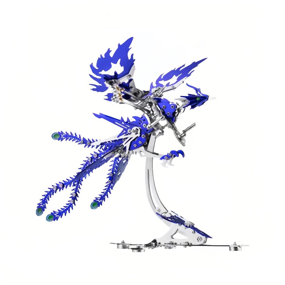 Mechanical Phoenix 3D Metal Puzzle Kit – URUZX