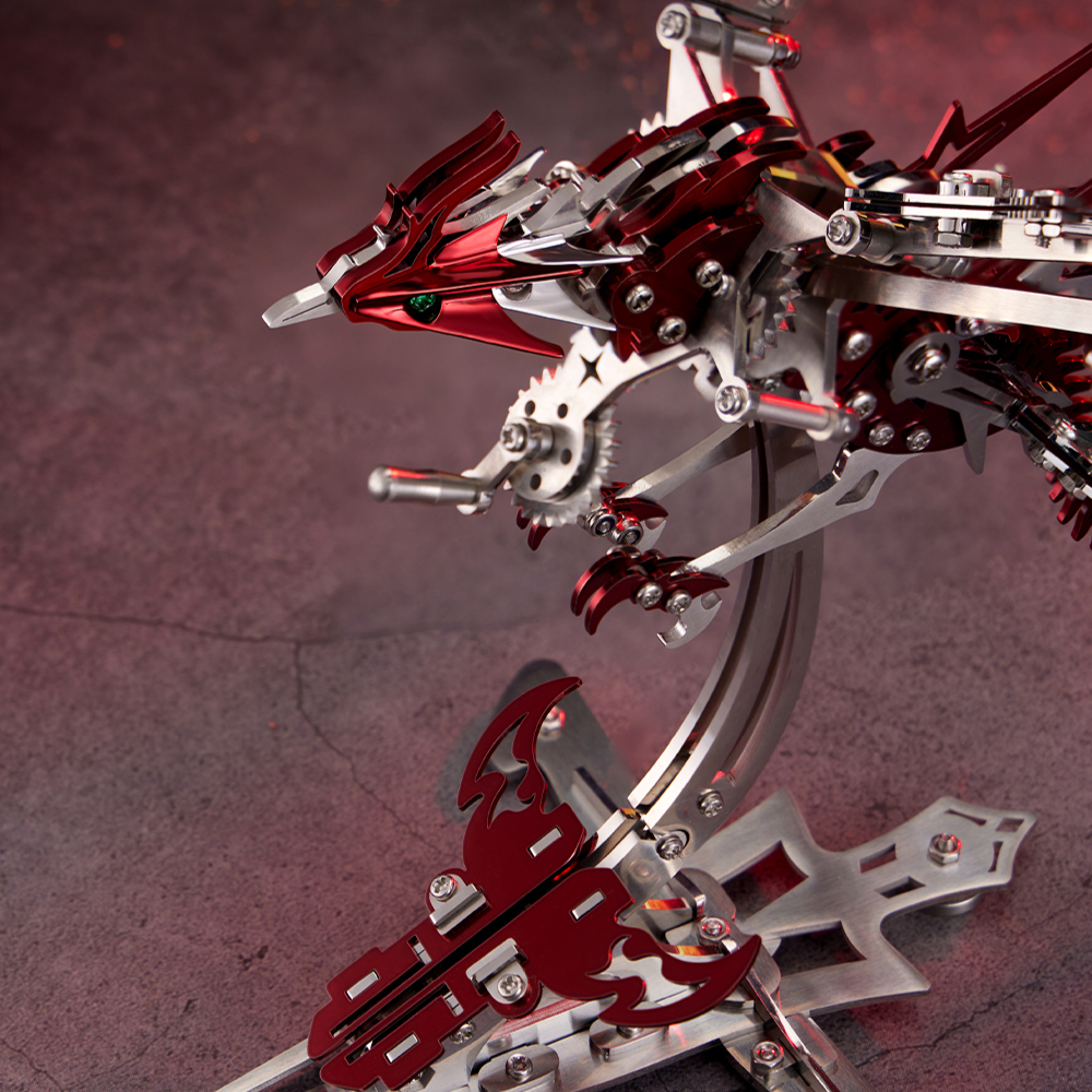 Mechanical Phoenix 3D Metal Puzzle Kit – URUZX