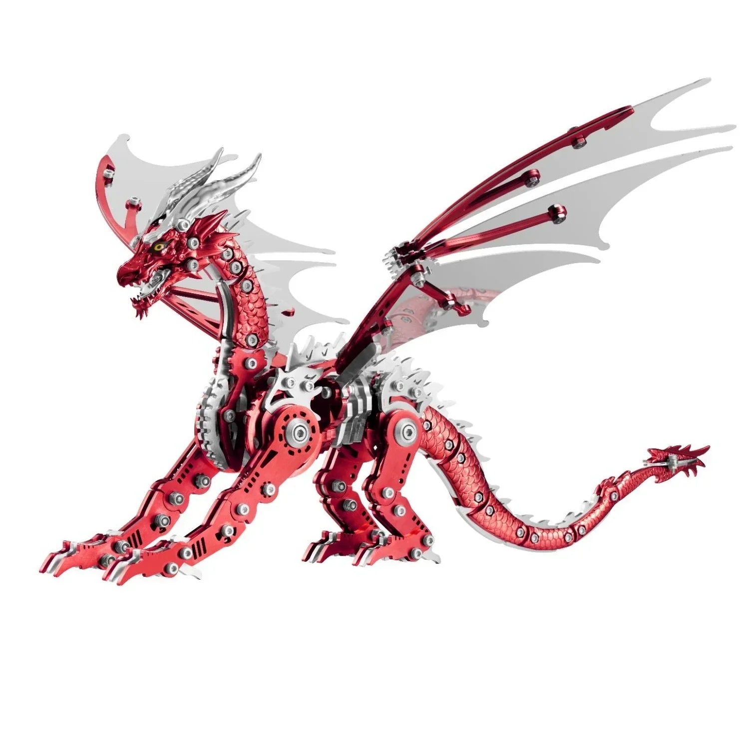 Mechanical Pterosaur 3D Metal Puzzle Kit