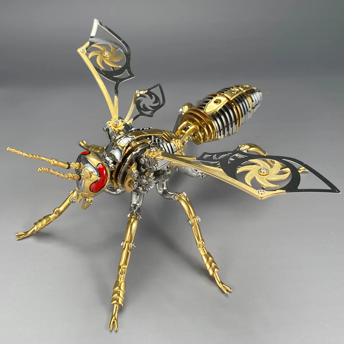 Mechanical bumblebee 3d metal assembly model