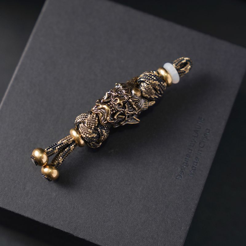 Prajna brass pendant