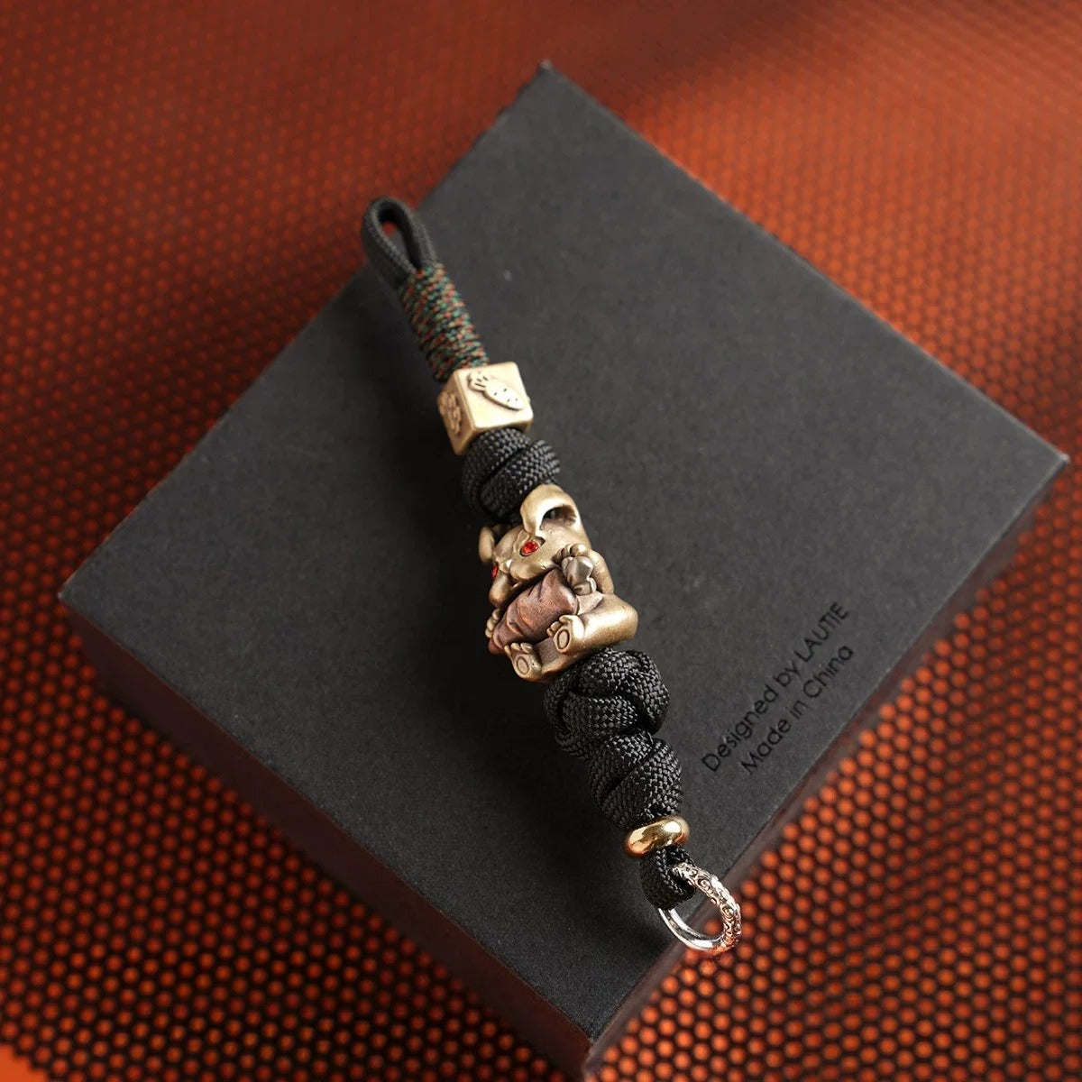 Handmade Angry Rabbit Paracord EDC Lanyard