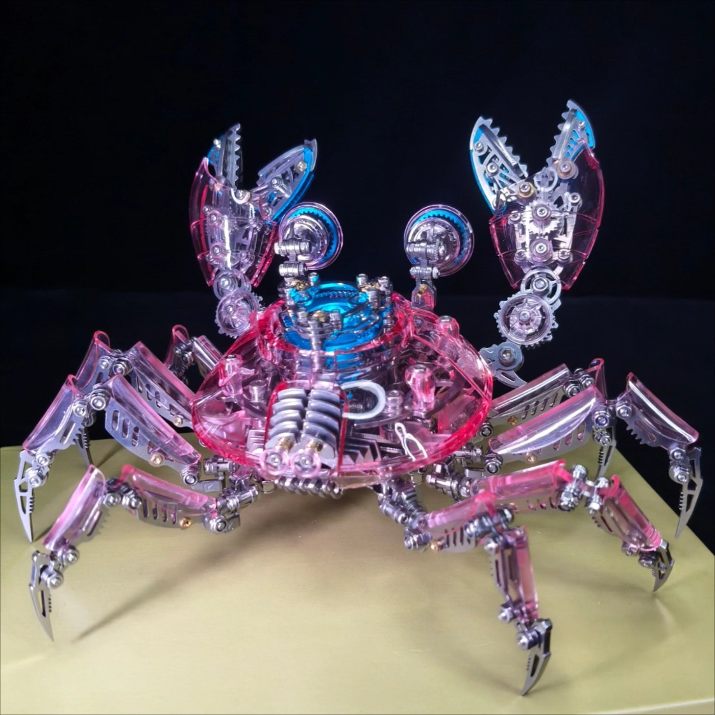 3D Metal Mechanical Crab Puzzle Kit