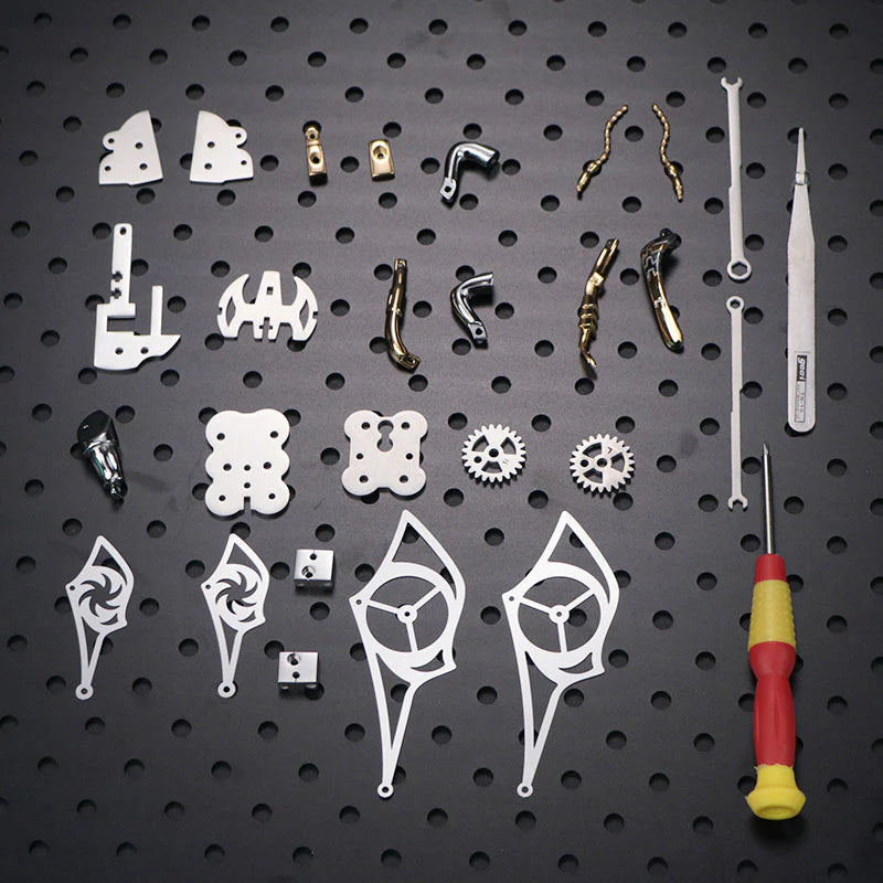 Mechanical bumblebee 3d metal assembly model – URUZX