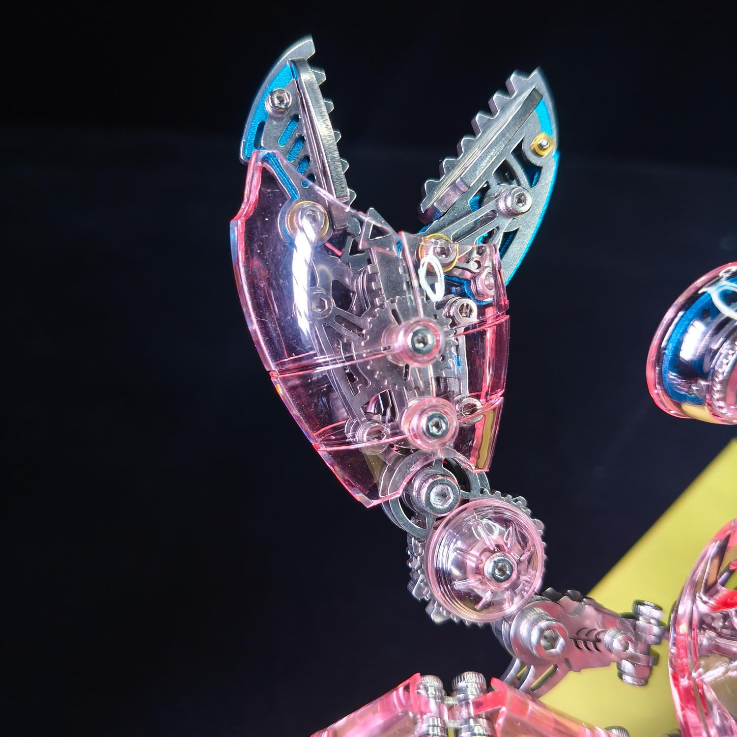 3D Metal Mechanical Crab Puzzle Kit