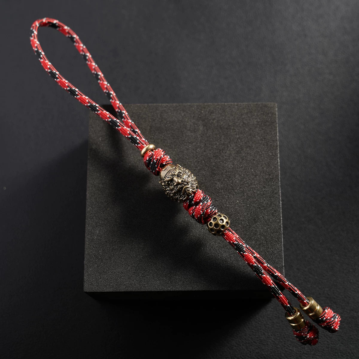 Handmade Brass Zhong Kui EDC Lanyard
