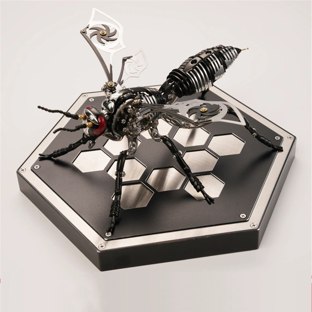 Mechanical bumblebee 3d metal assembly model – URUZX