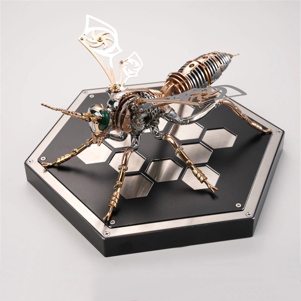 Mechanical bumblebee 3d metal assembly model