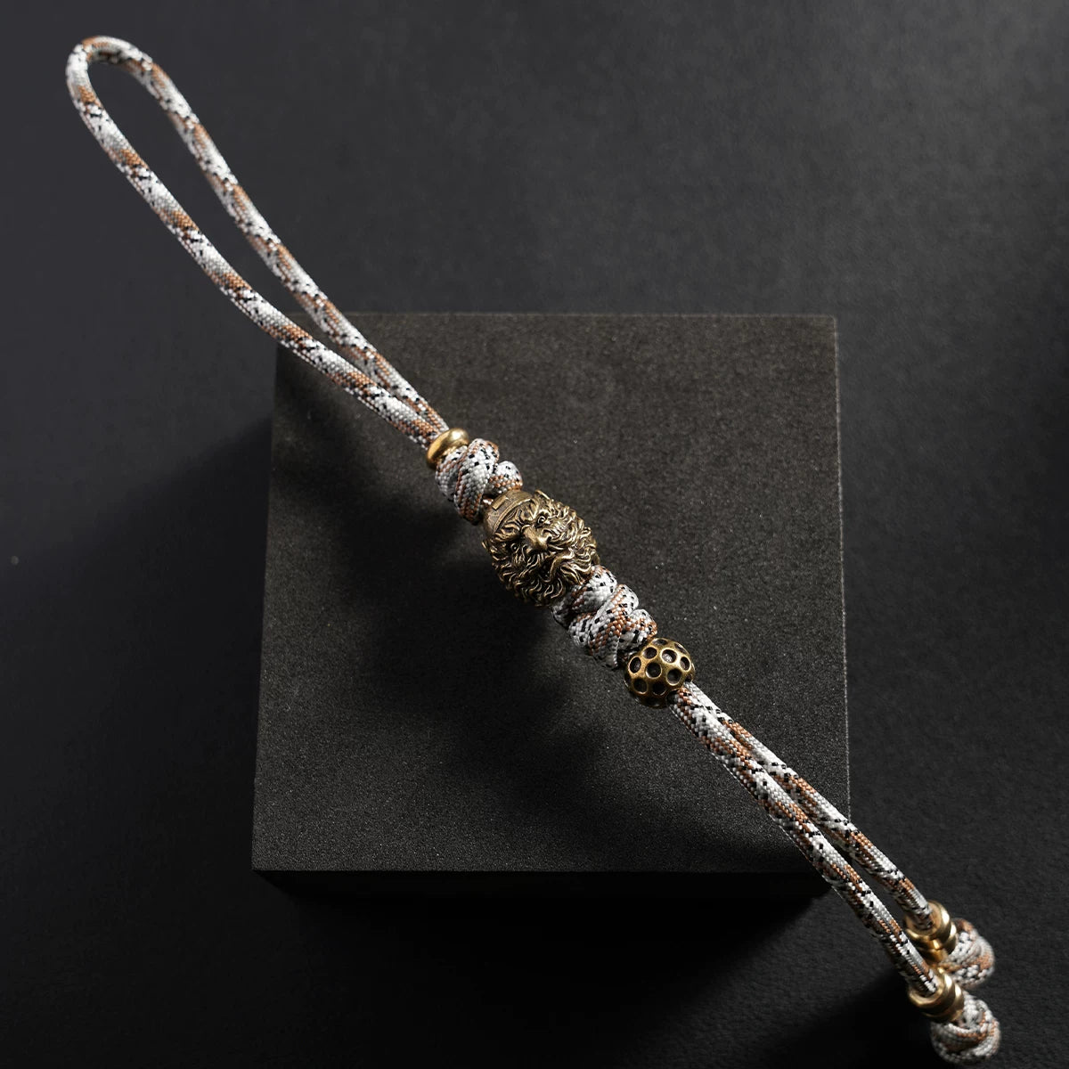 Handmade Brass Zhong Kui EDC Lanyard