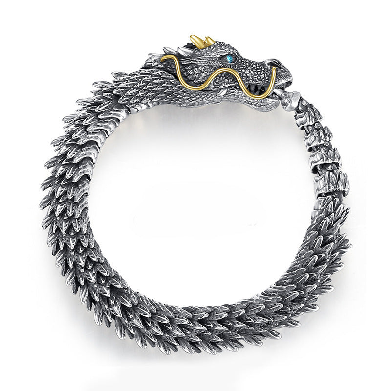 The World Serpent Black Dragon Bracelet – URUZX