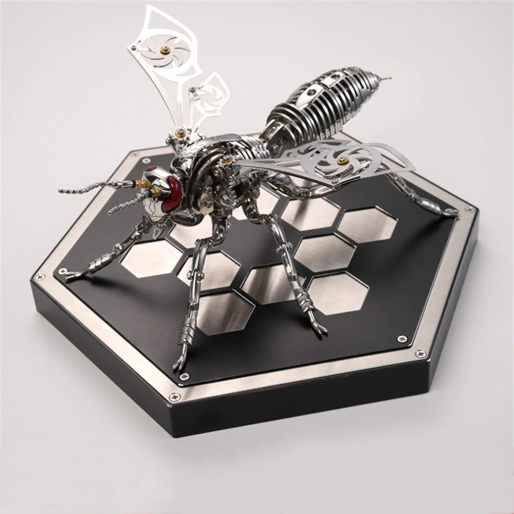 Mechanical bumblebee 3d metal assembly model