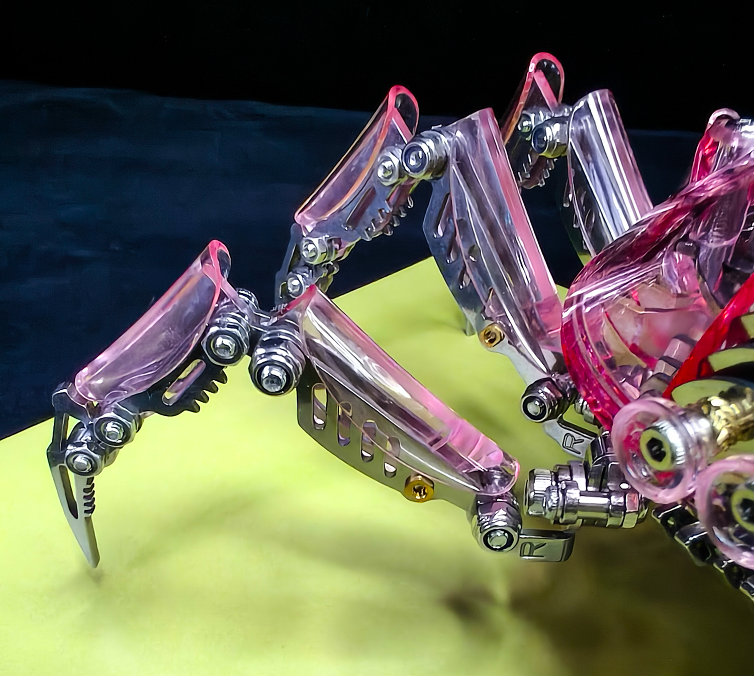 3D Metal Mechanical Crab Puzzle Kit