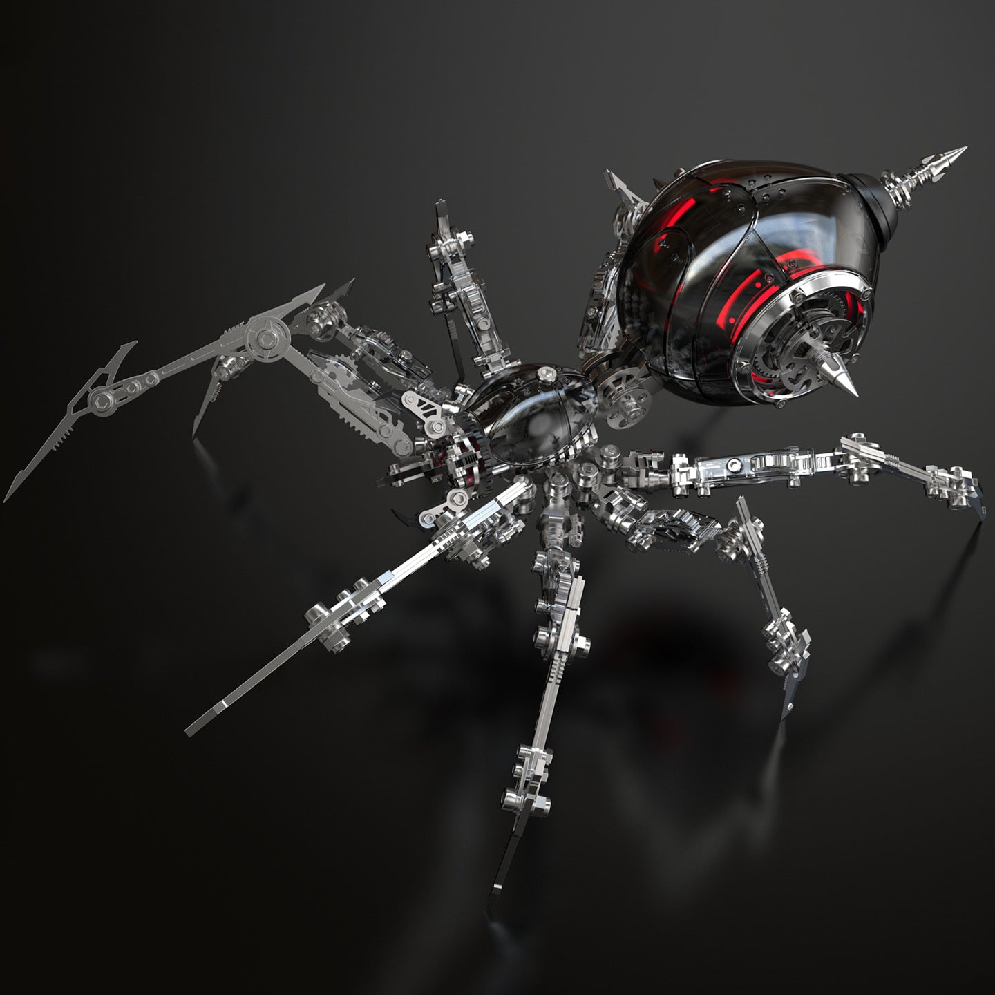 Mechanical Spider 3D Metal Assembly Kit