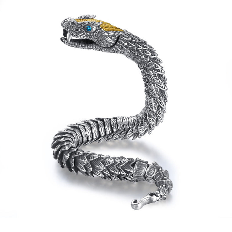 JÖRMUNGANDR - The World Serpent Magic Snake Bracelet – URUZX