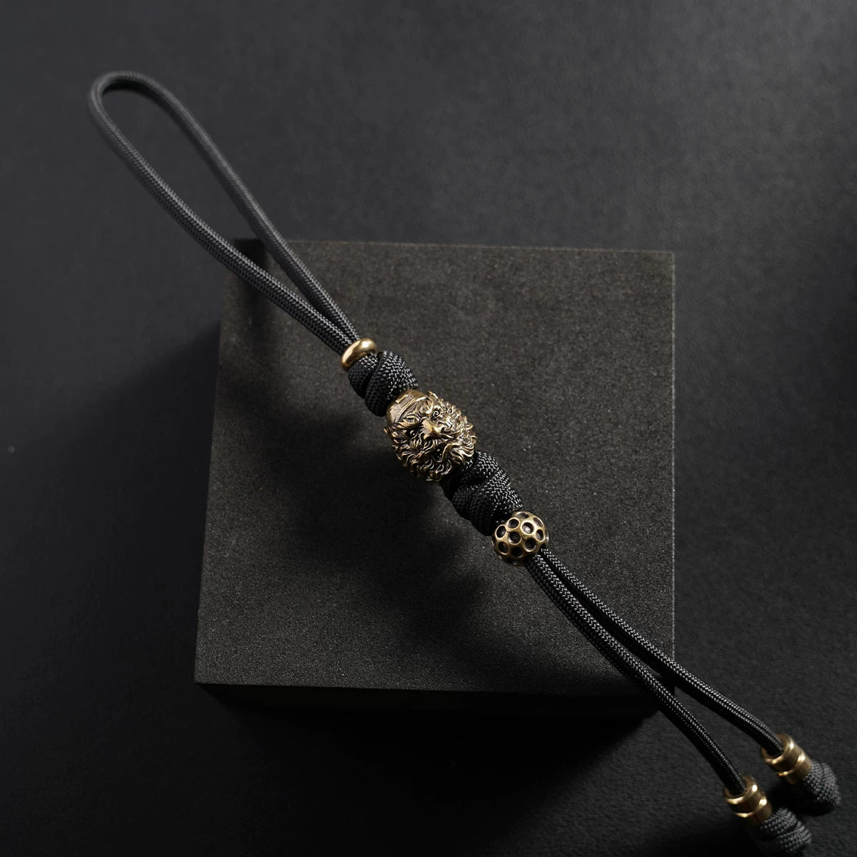 Handmade Brass Zhong Kui EDC Lanyard