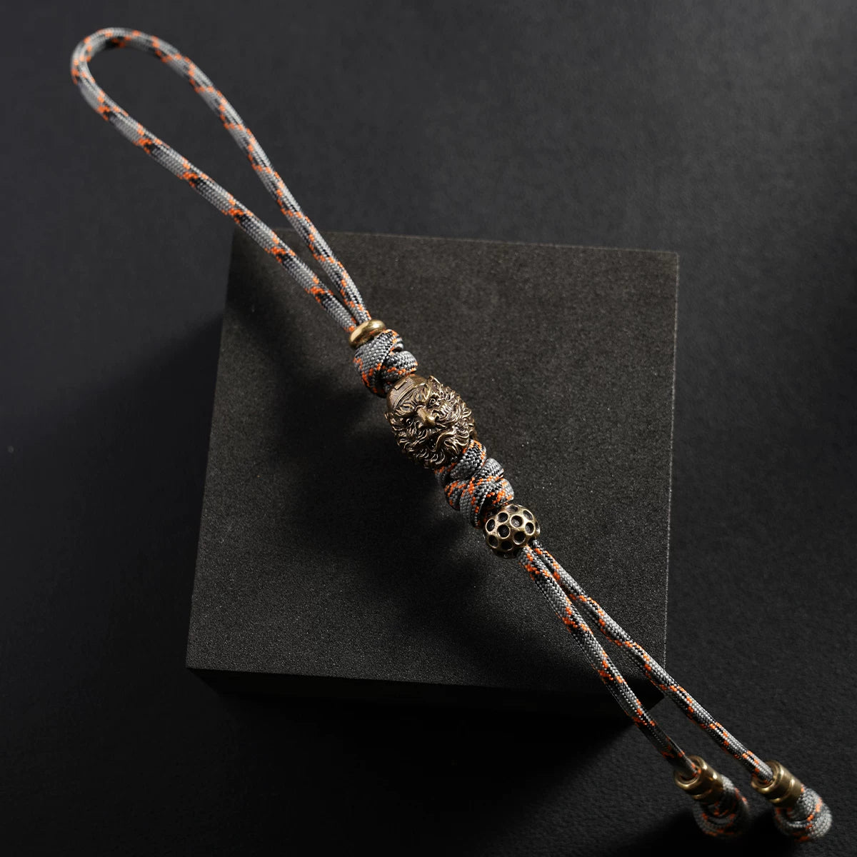 Handmade Brass Zhong Kui EDC Lanyard