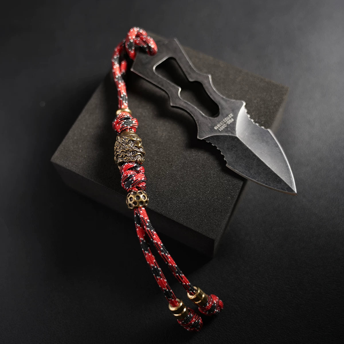 Handmade Brass Zhong Kui EDC Lanyard