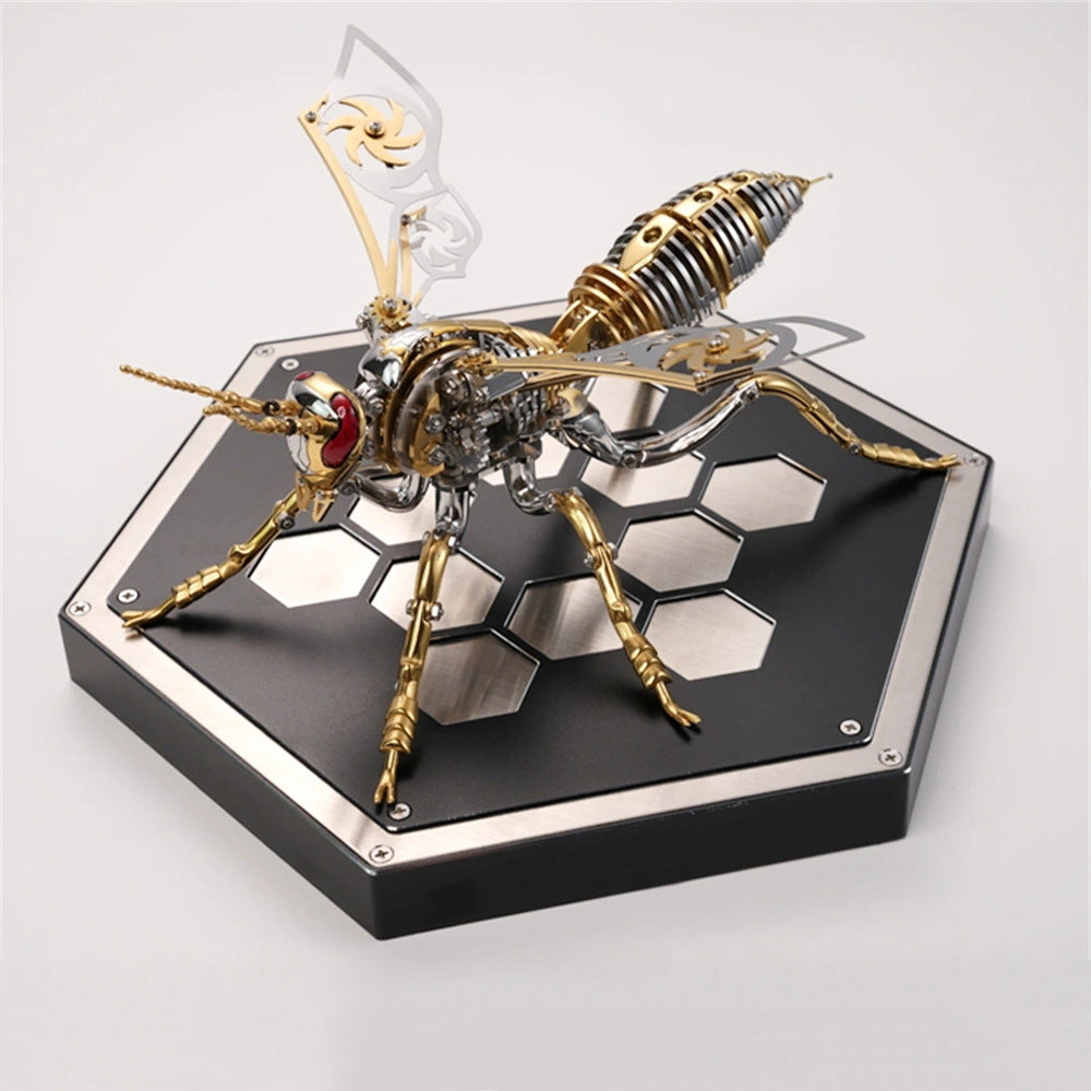 Mechanical bumblebee 3d metal assembly model