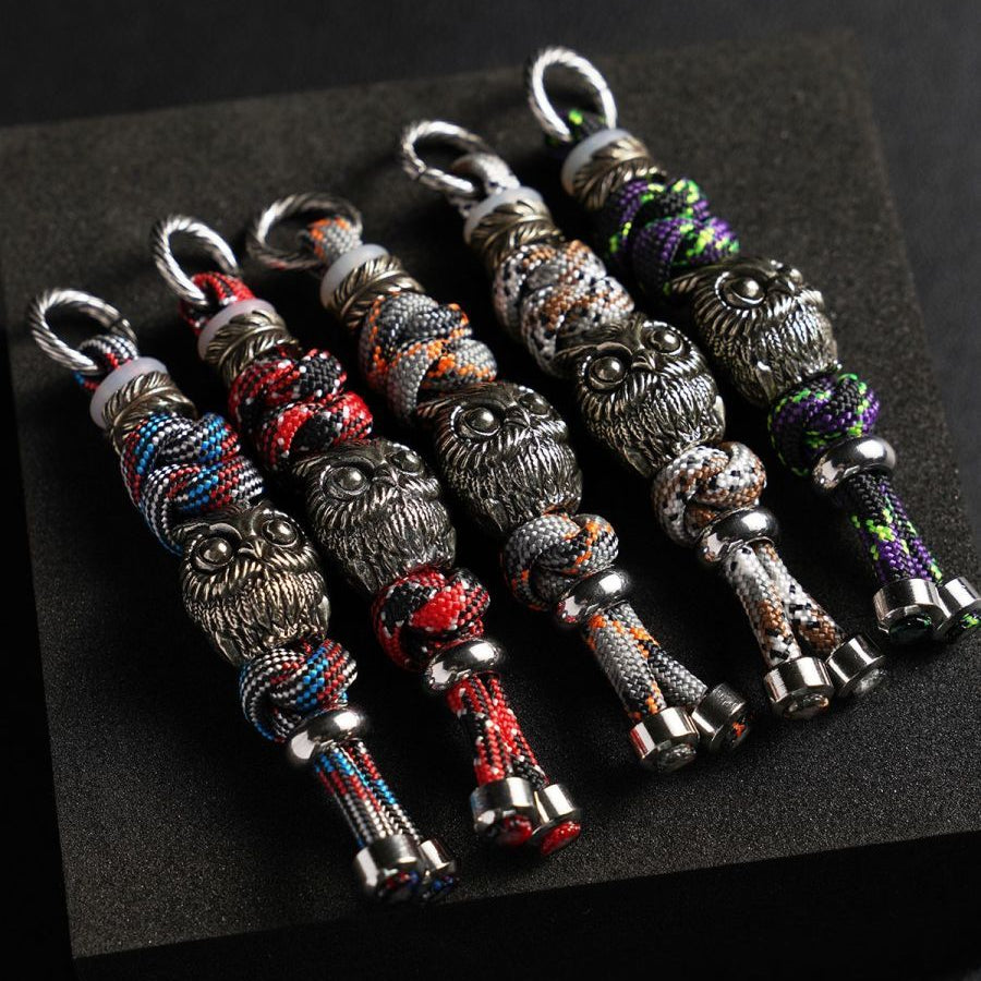 Handmade Owl Paracord Pendant