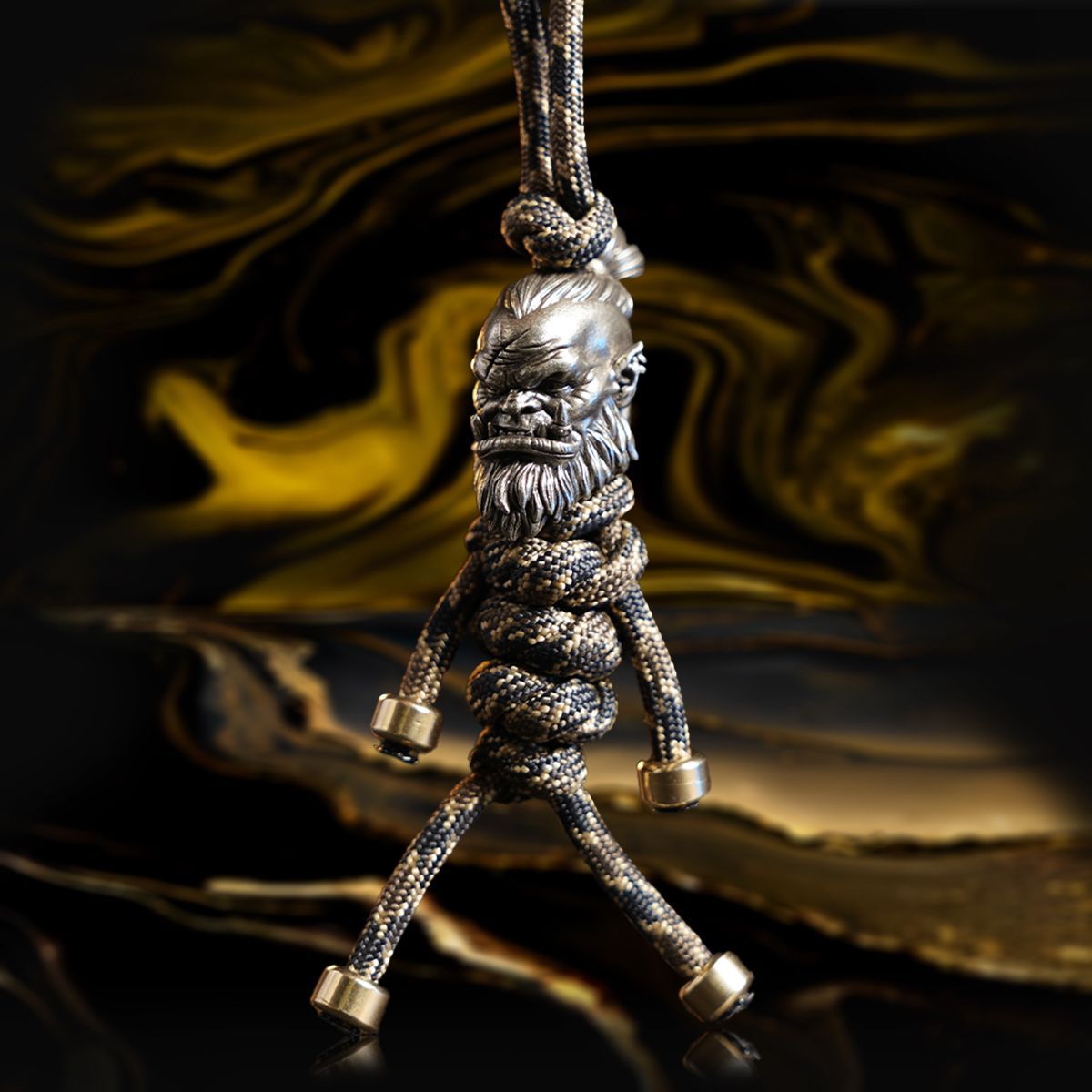 Handmade Orc Paracord Pendant