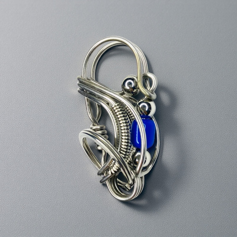 Color Barrel Beads Handmade Keychain