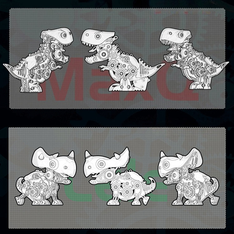 Mechanical Dinosaur 3D Metal Puzzle Kit