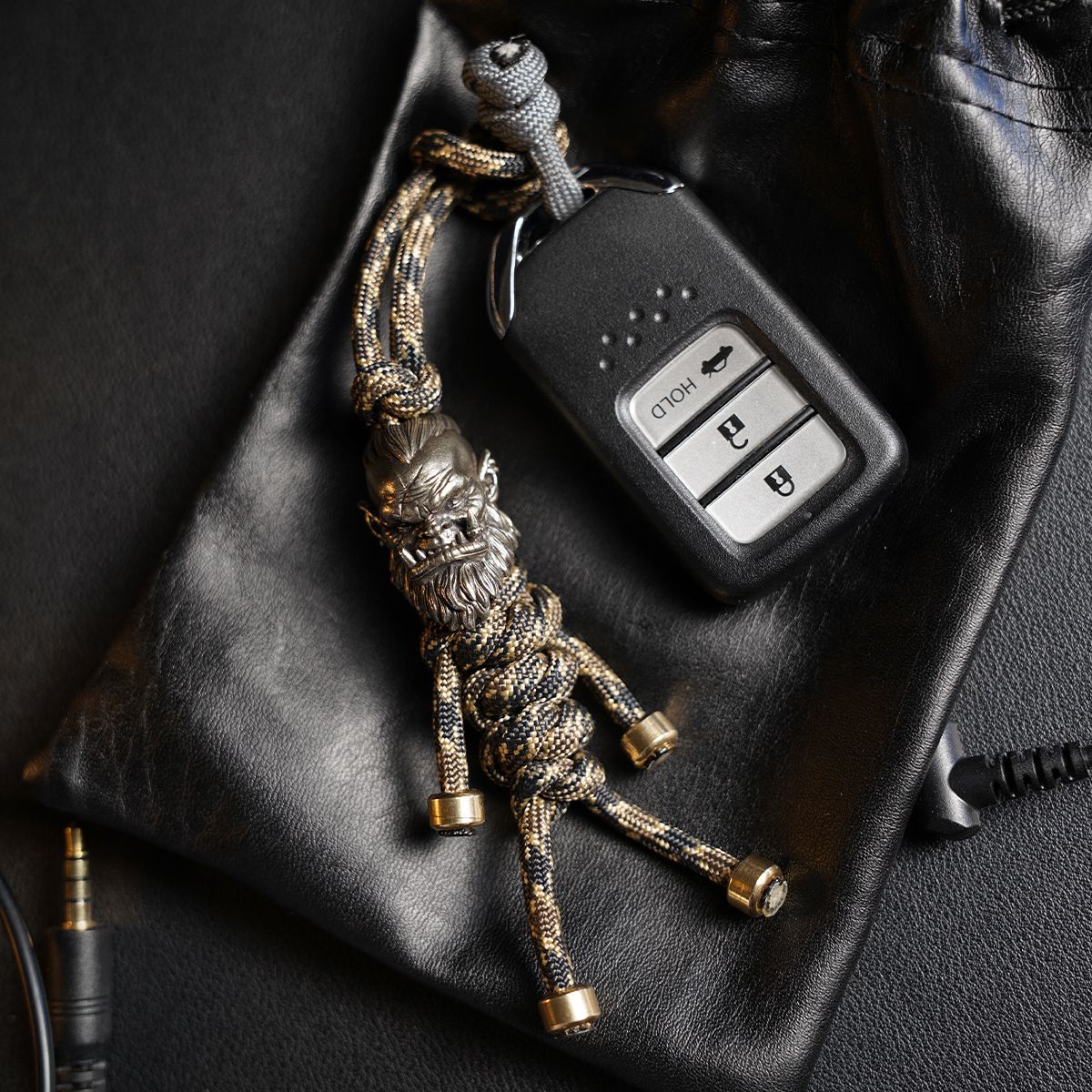 Handmade Orc Paracord Pendant