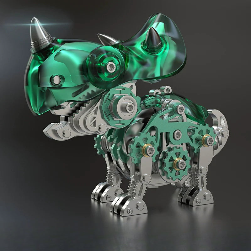 Mechanical Dinosaur 3D Metal Puzzle Kit