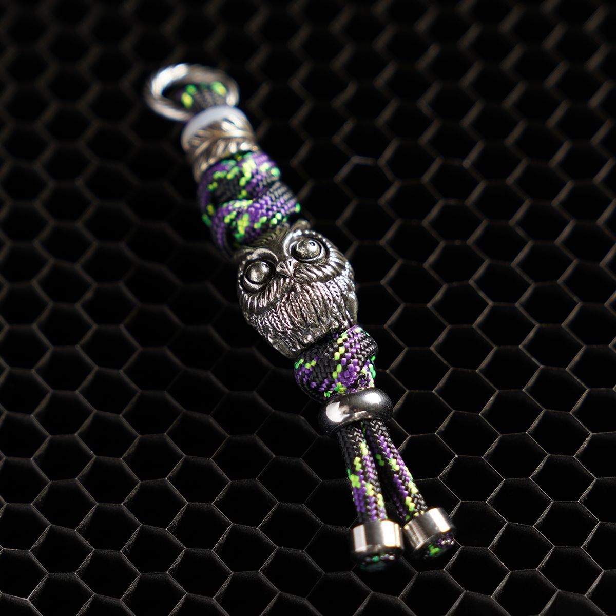 Handmade Owl Paracord Pendant