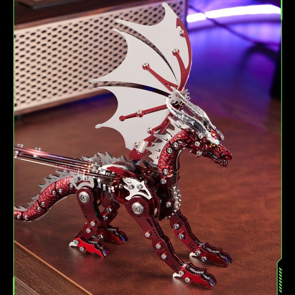 Mechanical Pterosaur 3D Metal Puzzle Kit