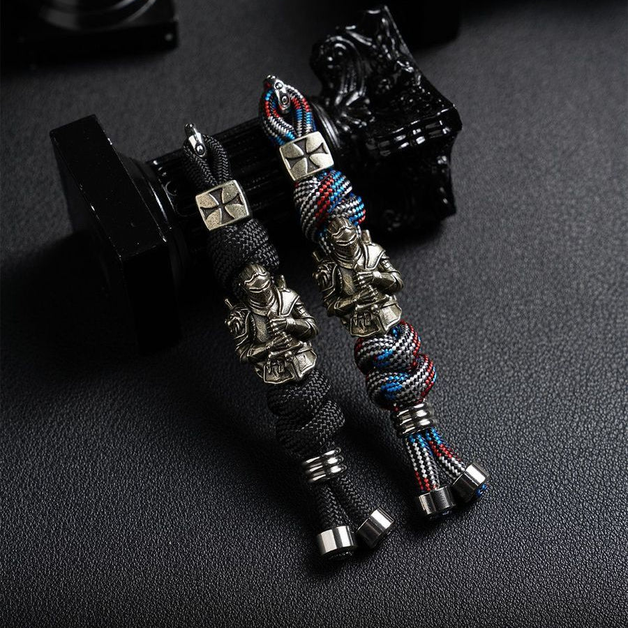 Handmade Knight Paracord Pendant