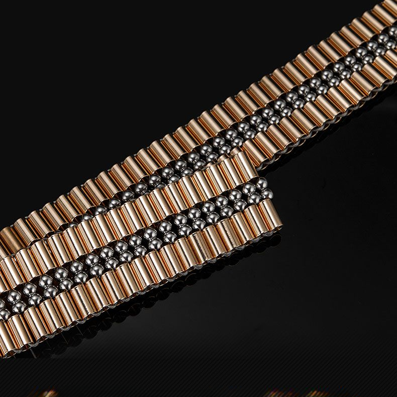 Handmade Metallic Belt (Brass + Steel Bead)