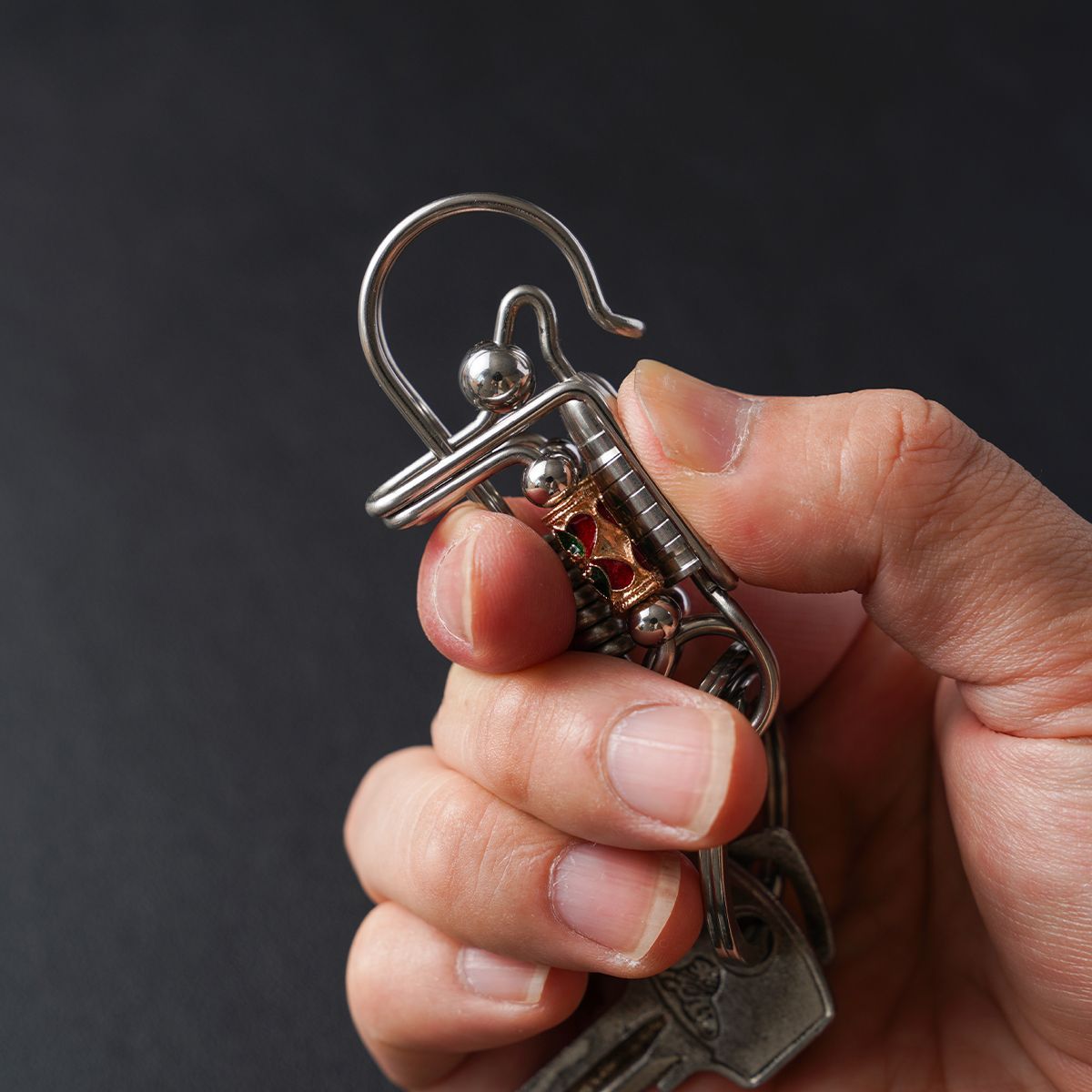 Rotary Bullet Keychain
