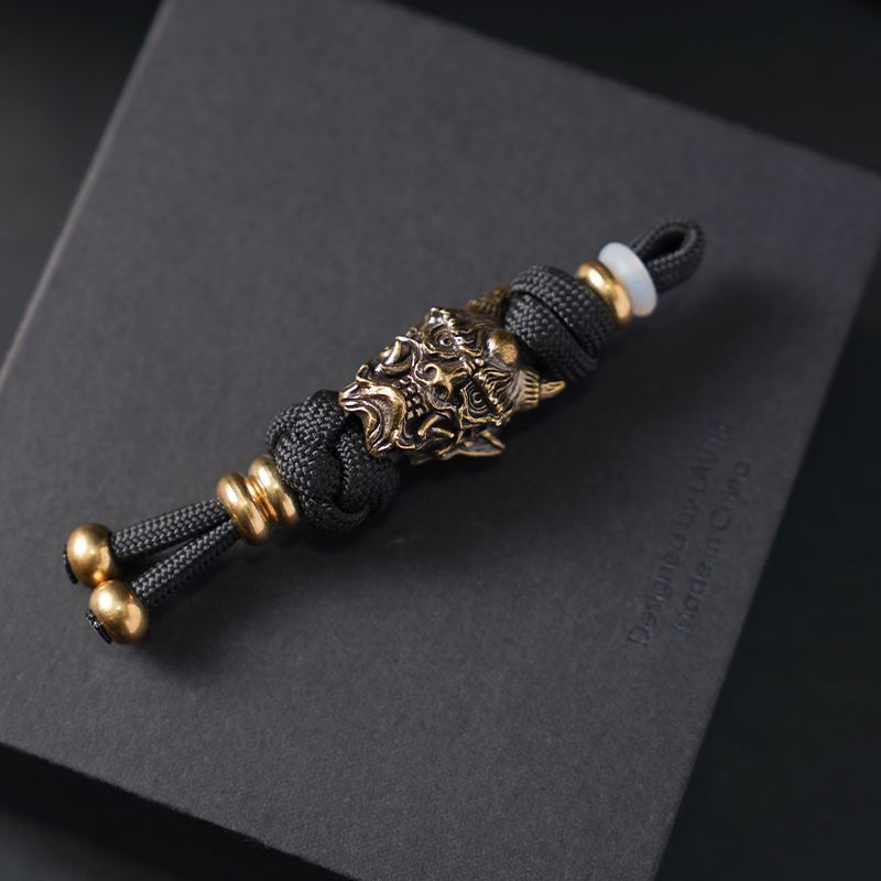 Prajna brass pendant