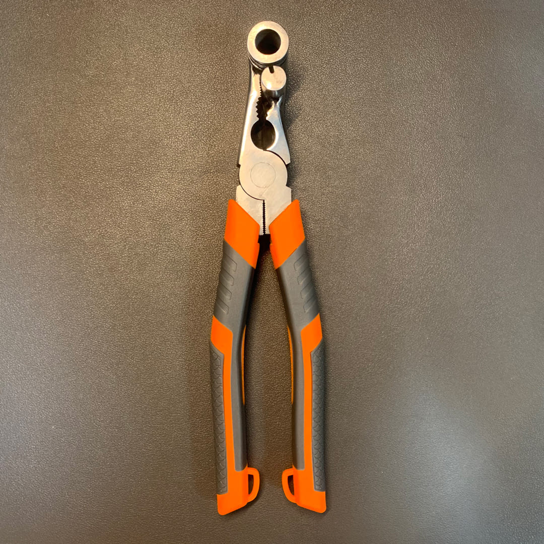 Handmade keychain making tools collection