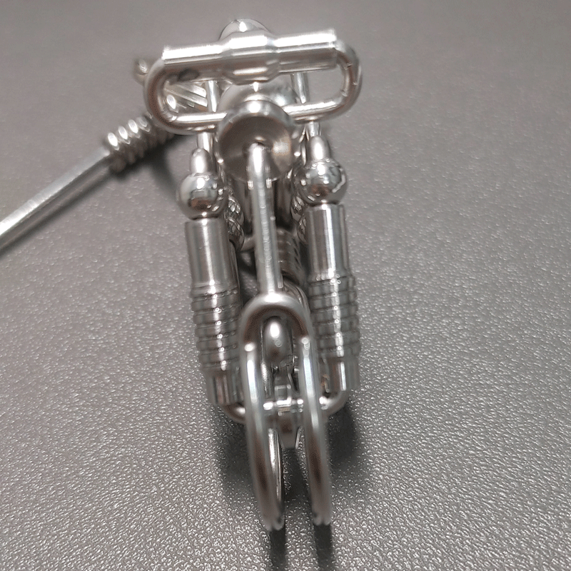 Special handmade motorcycle keychain