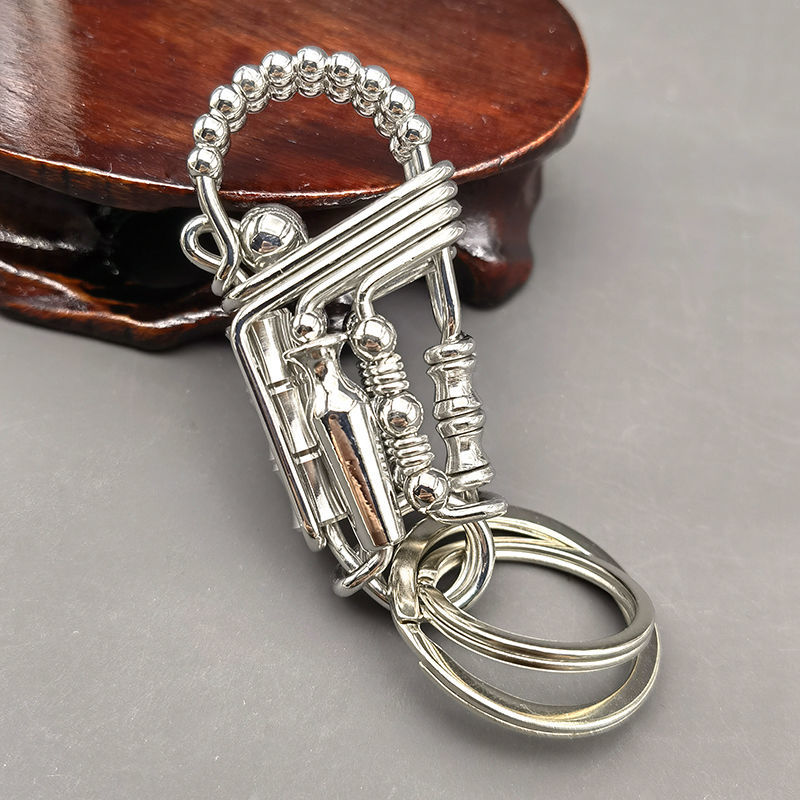 Steel ball Keychain – URUZX